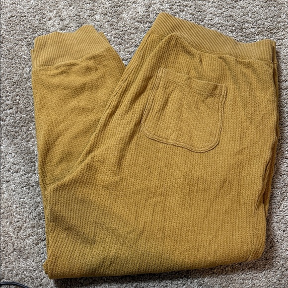 aerie Pants - Aerie Golden Ribbed Pants